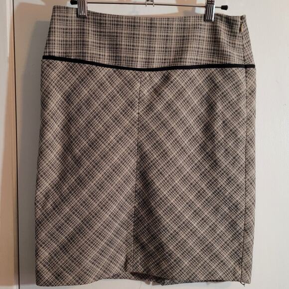 Vntg 90s Y2K The Limited Plaid Career Skirt 2 Preppy Officewear Dark Academia - Picture 1 of 8